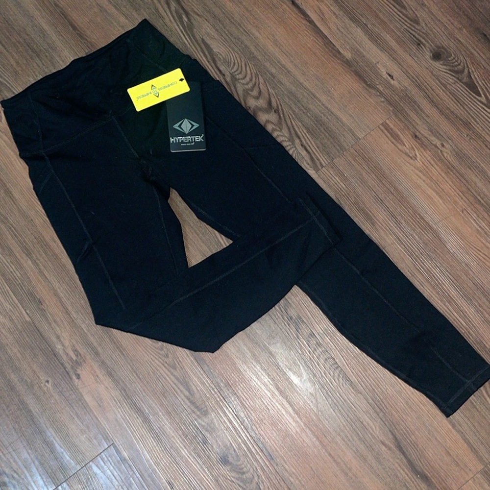 Hypertek Women's SHEriff Leggings Black Compression Hiking Trekking Sz.S!NWT